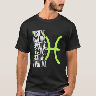 T-shirt Signe du zodiaque Poissons Signe Constellation Ann