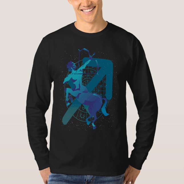 T-shirt Signe du zodiaque Sagittaire (Devant)