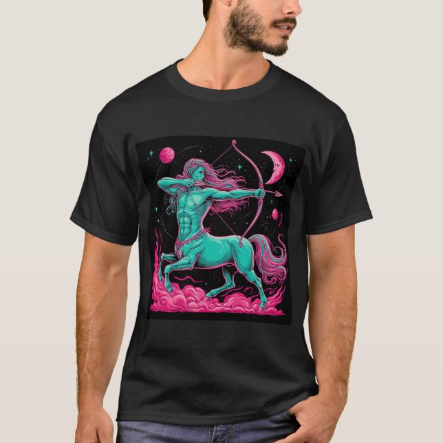 T-shirt Signe du zodiaque Sagittaire (Devant)