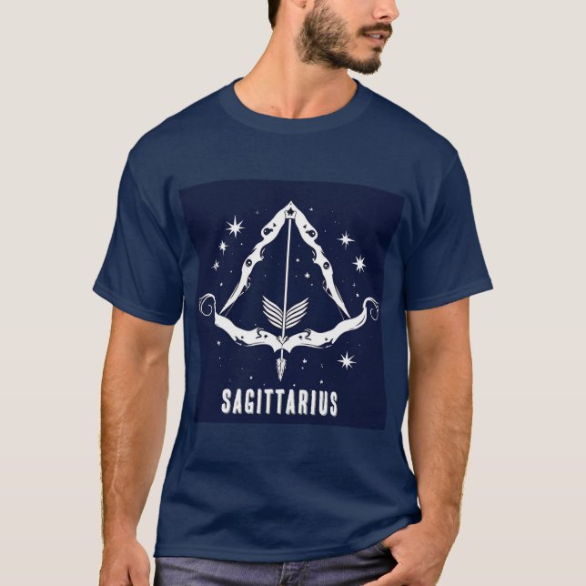 T-shirt Signe du zodiaque Sagittaire (Devant)