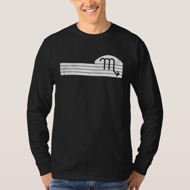 T-shirt Signe du zodiaque Scorpion  1 (Devant)