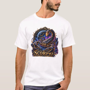 T-shirt Signe du zodiaque Scorpion Scorpion Céleste Astrol