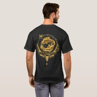 T-shirt Signe du zodiaque unique Poissons, signe stellaire