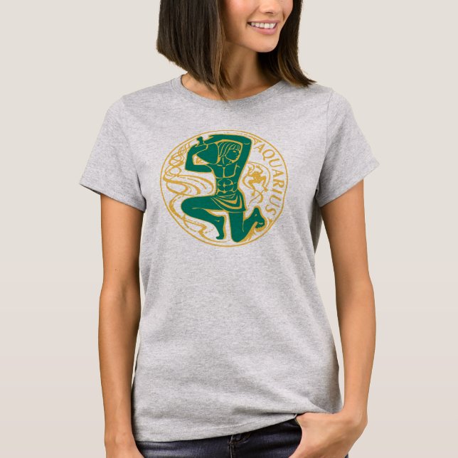 T-shirt Signe du zodiaque Verseau (Devant)