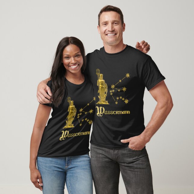 T-shirt Signe du zodiaque Verseau - (Unisexe)