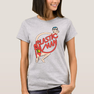 T-shirt Signe en caoutchouc de l'homme en plastique