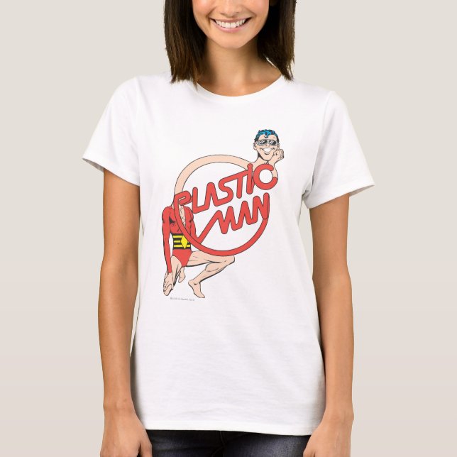 T-shirt Signe en caoutchouc de l'homme en plastique (Devant)