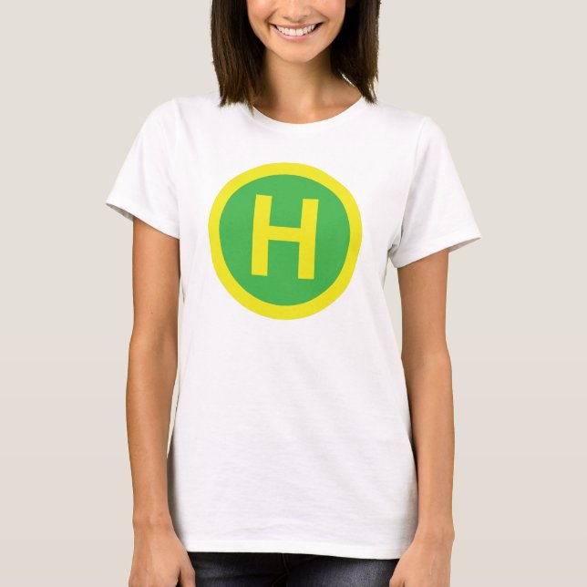 T-shirt SIGNE Helipad (Devant)