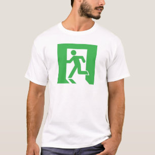 T-shirt Signe japonais de sortie de secours