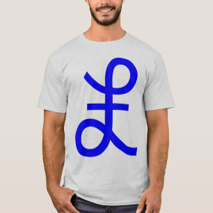 T-shirt Signe Livre - Bleu