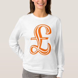 T-shirt Signe Livre - Orange