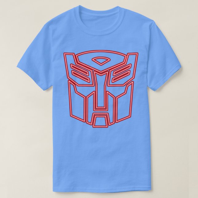 T-SHIRT SIGNE NEON AUTOBOTS (Design devant)