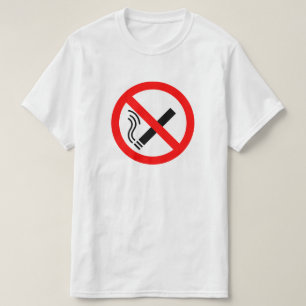T-shirt Signe NON fumeur - Signal britannique