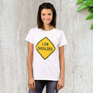 T-shirt SIGNE ROUTIÈRE À BAS Épaules