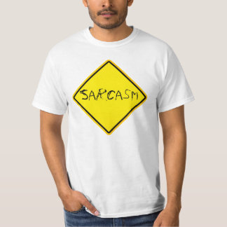 T-shirt signe sarcastique