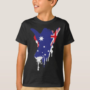 T-shirt Signe Shaka Drapeau Australien Vintage - Surf Et S