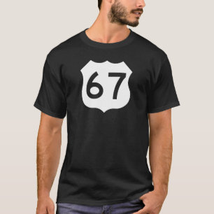 T-shirt Signe US Route 67
