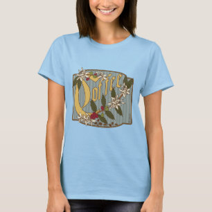 T-shirt Signe victorien de café