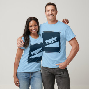 T-shirt Signe vintage de bateau