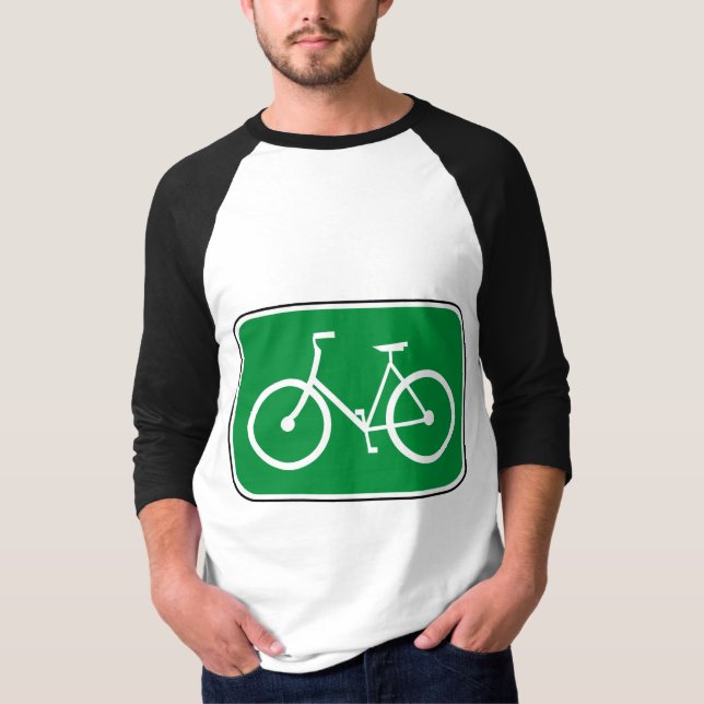 T-shirt Signe vintage de vélo (Devant)