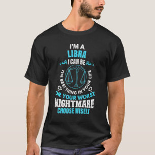 T-shirt SIGNE Zodiaque Im A Libra Graphisme