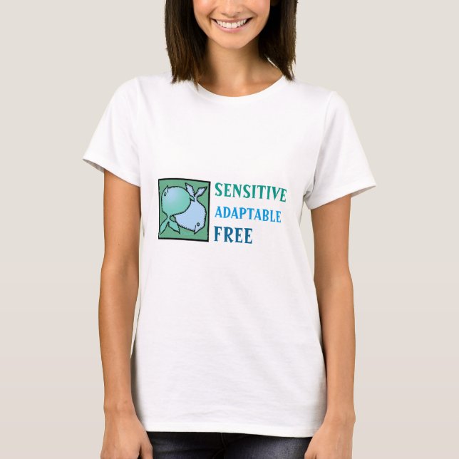 T-shirt Signe Zodiaque personnalisable Poissons W Tee (Devant)