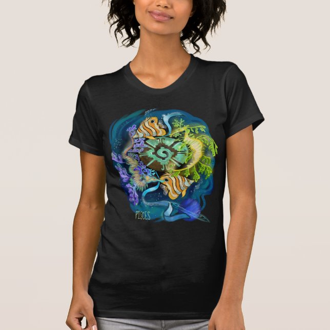 T-shirt SIGNE Zodiaque Pisces (Devant)