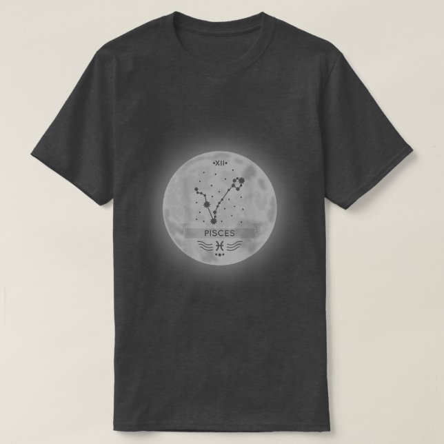 T-shirt SIGNE Zodiaque Pisces 2596 (Design devant)