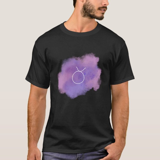 T-shirt SIGNE Zodiaque Taurus cool Astronome Constellation (Devant)