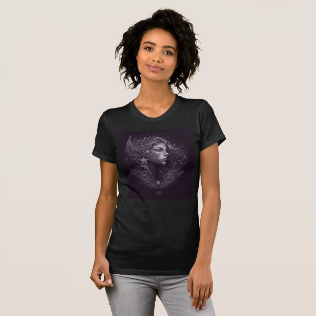 T-shirt SIGNE Zodiaque Virgo (Devant entier)