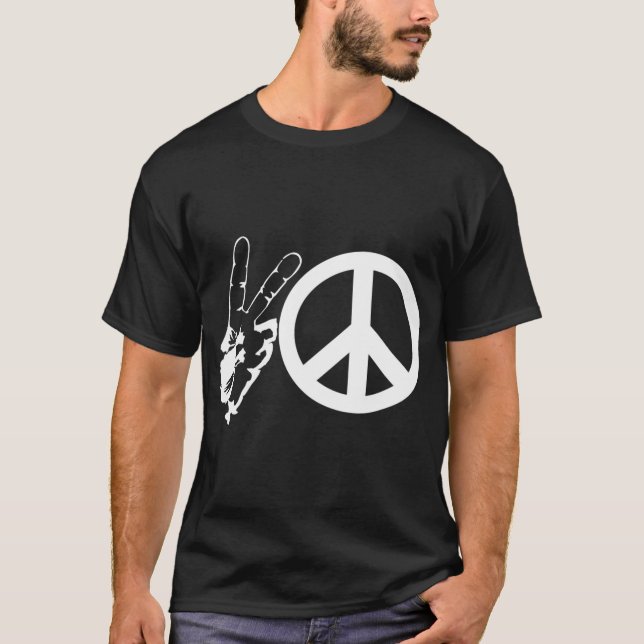 T-SHIRT SIGNES DE PAIX (WHT) (Devant)