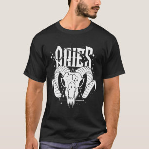 T-shirt Signes de Zodiaque de Blackcraft Bélier Constellat
