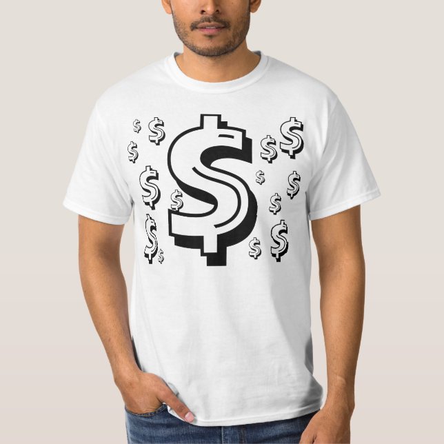 T-shirt Signes $ Dollar (Devant)