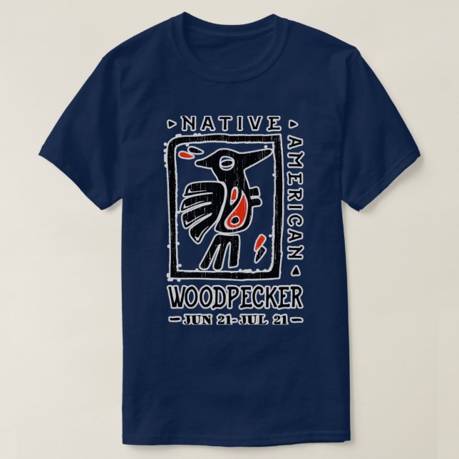 T-shirt Signes zodiaques amérindiens  (Design devant)