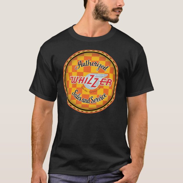 T-shirt Signet de vente vintage Whizzer (Devant)