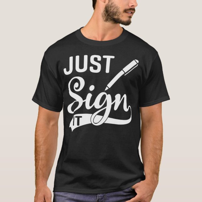 T-shirt Signez-Le Juste Avocat Public Notaire (Devant)