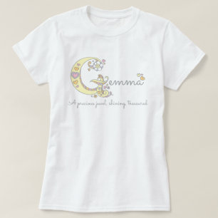 T-shirt Signification faite sur commande décorative de no