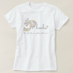T-shirt Signification faite sur commande décorative de no