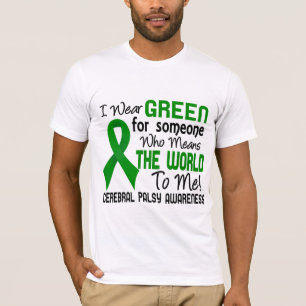 T-shirt Signifie le monde à moi l'infirmité motrice