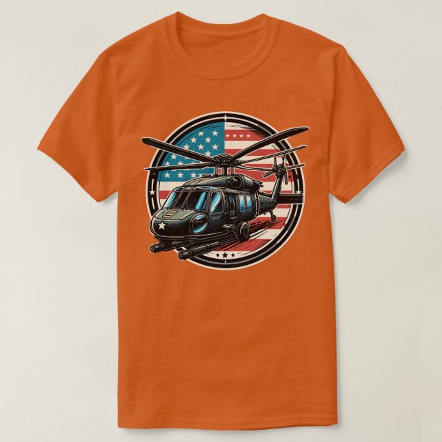 T-shirt Sikorsky UH60 5 (Design devant)