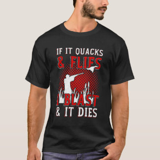 T-shirt S'Il Casse Des Mouches, Je L'Explose, Il Mort Chas