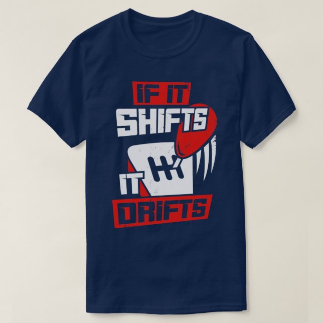 T-shirt S'Il Change, Il Dérive (Design devant)