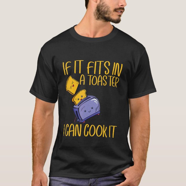 T-shirt S'Il Est Convient Dans Un Grille-Pain, Je Peux Le  (Devant)