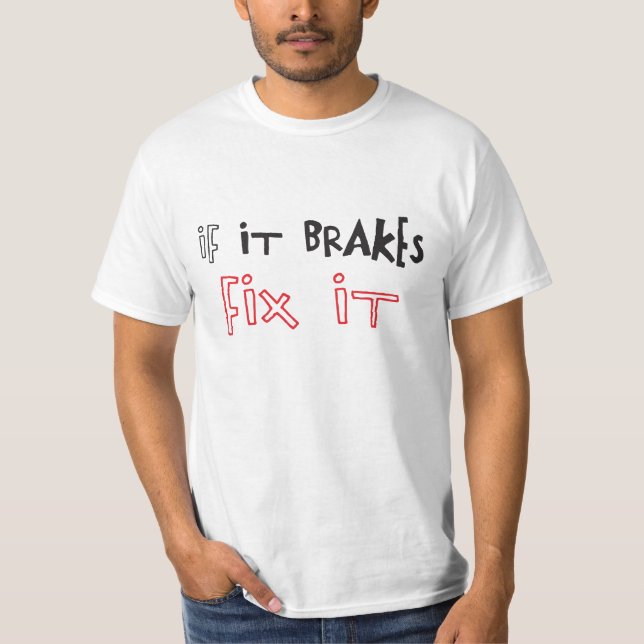 T-SHIRT S'IL FREINE (Devant)