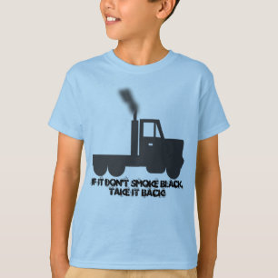 T-shirt S'il ne font pas le noir de fumée badine la pièc