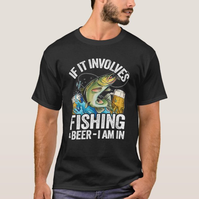 T-shirt S'Il S'Agit De Pêche (Devant)