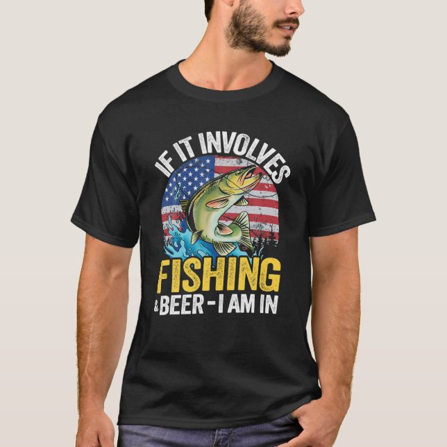 T-shirt S'Il S'Agit De Pêche (Devant)