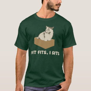 T-shirt S'il va, I repose le chat