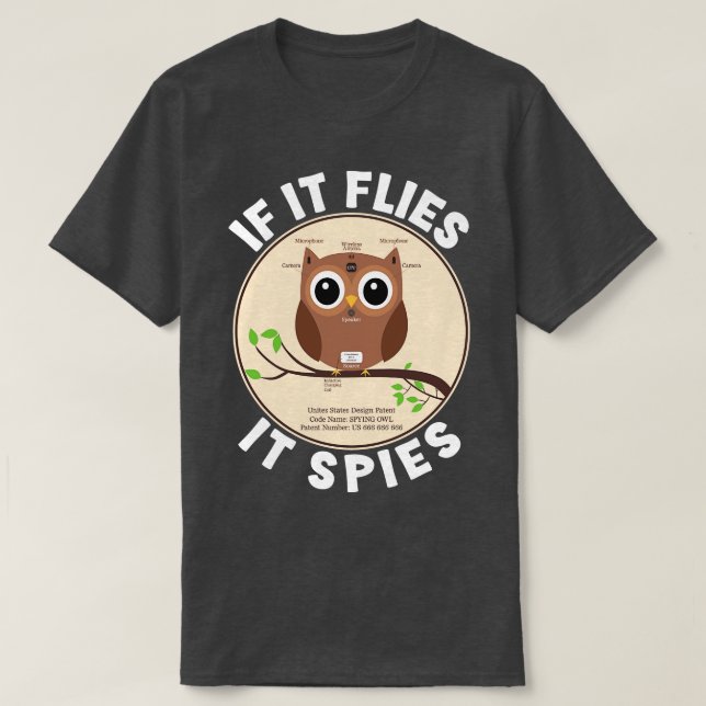 T-shirt S'Il Vole, Il Espère (Design devant)