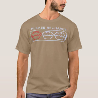 T-shirt S'Il Vous Plaît Recharger Pomme Pie Batterie Délic